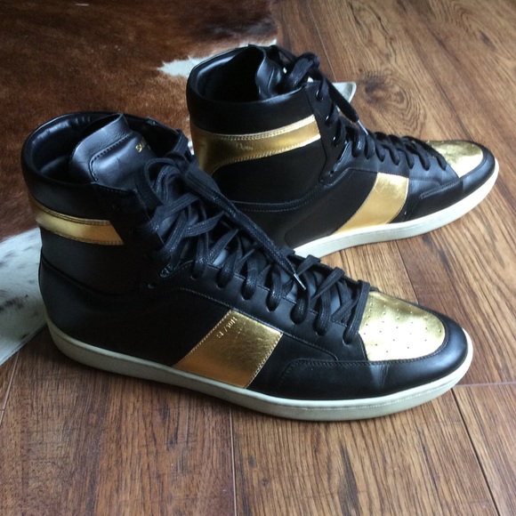 Saint Laurent Paris high top sneakers - Picture 3 of 13
